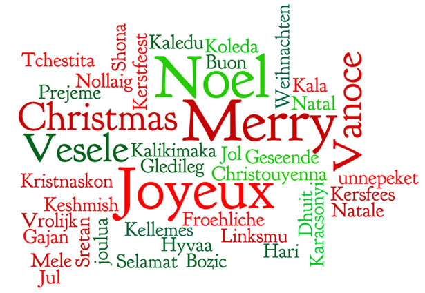 Christmas Word Cloud