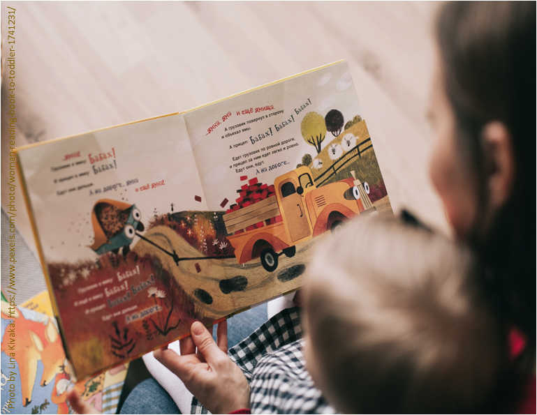 Reading to Toddler