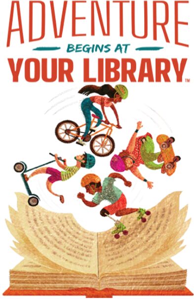 Adventure Begins at your Library 2024 Summer Reading Program Theme