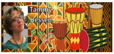 Tammi Hessen drumming program graphic