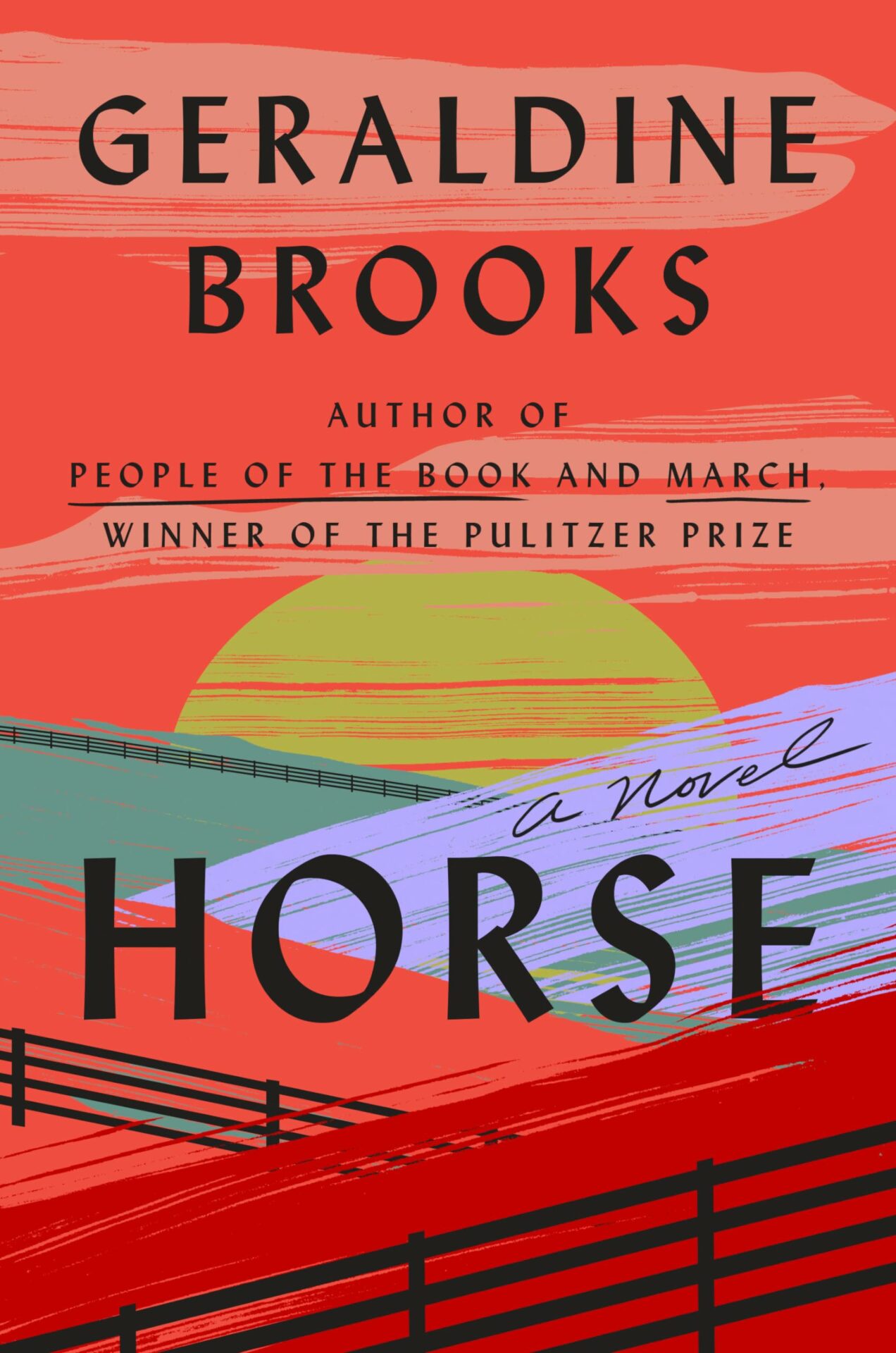 Version 1.0.0 Book Cover for Horse by Geraldine Brooks