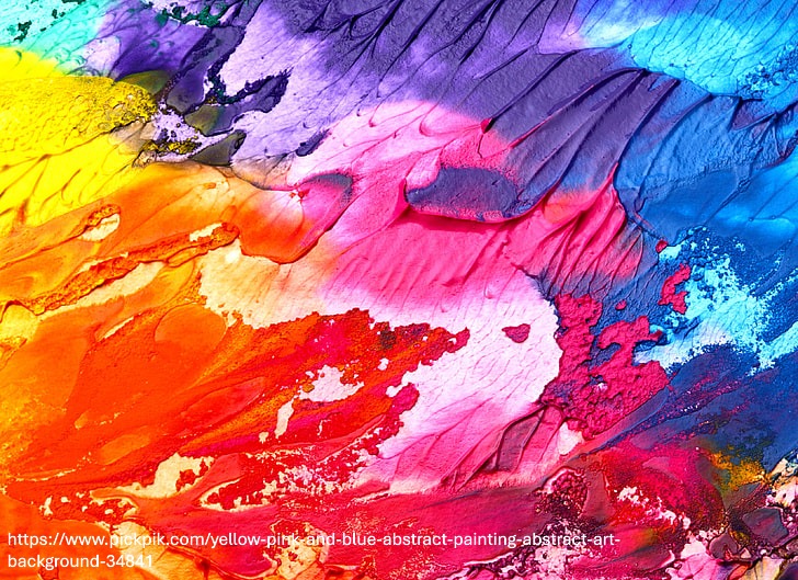 Abstract color art